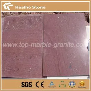 Shouning Porphyry Red Granite Outdoor Plaza Tiles