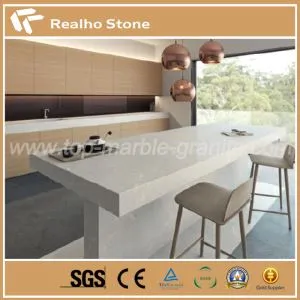 Pre Cut Commercial Integrated Quartz Countertop for Kitchen Or Bathroom