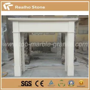 Traditional Sandstone Indoor Insert Fireplace