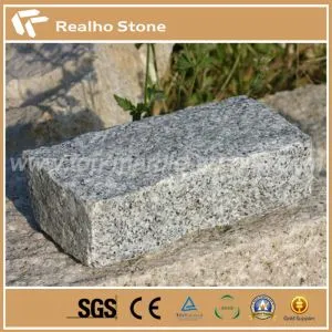 Small Natural Crystal Grey G603 Granite Brick Paver Stone