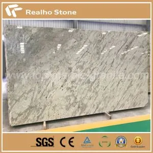 Prefab Modular Andromeda White Granite Commercial Kitchen Countertops