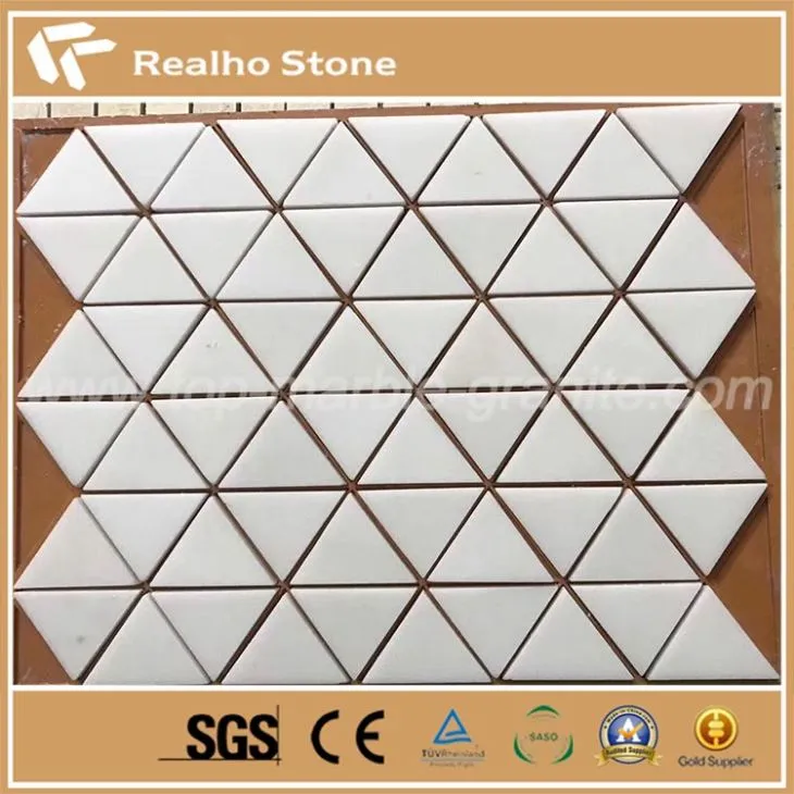 Black And White Marble Mosaic Tile
