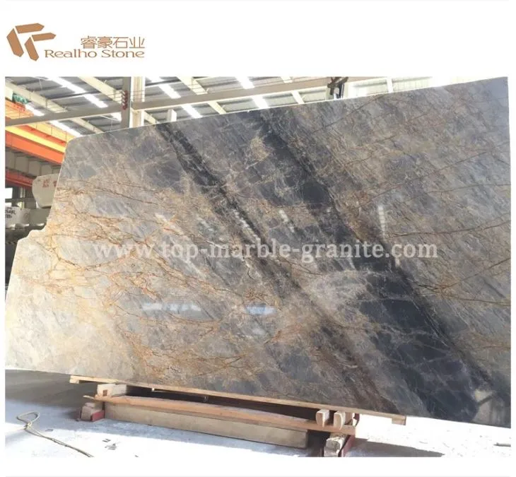 Chinese Grey Provence Marble Slabs