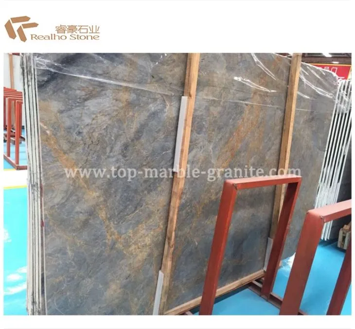 Chinese Grey Provence Marble Slabs