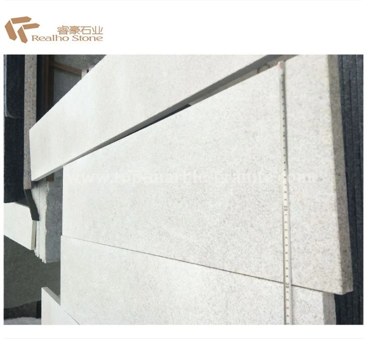 Natural Stone Pearl White Granite Steps Tiles