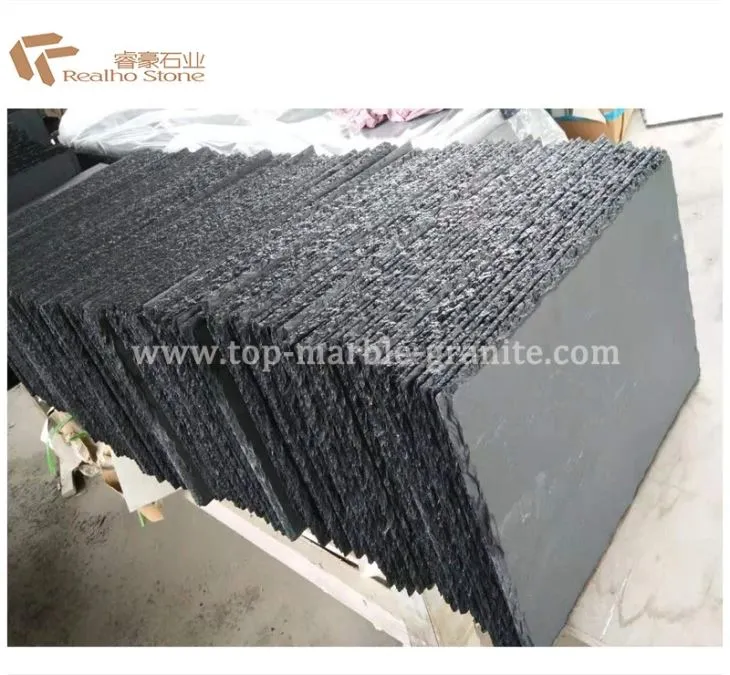 Nature Black Slate Plate