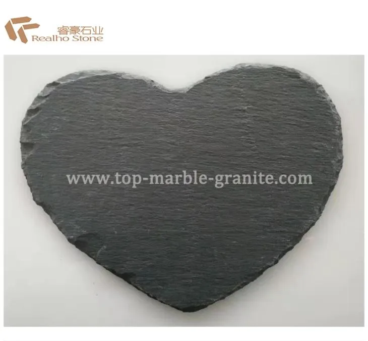 Nature Black Slate Plate