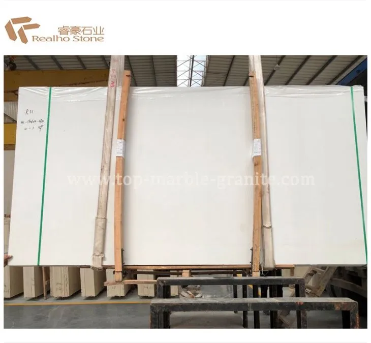 Pure White Artificial Stone Marble Slabs for Project