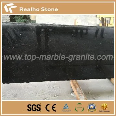 Small Slabs India Price Black Galaxy Granite