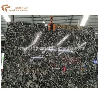 Brazil Black Marinace Granite Slab