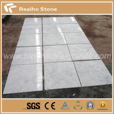 Carrara White Marble Floor Tile