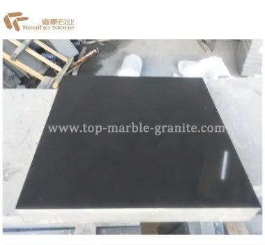 Natural Stone Mongolian Black Granite Block