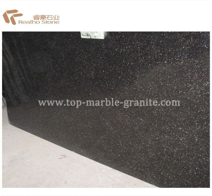 Black Galaxy Granite Slab