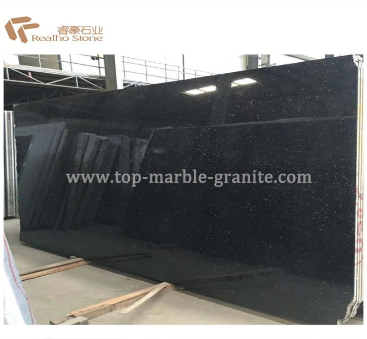 Black Galaxy Granite Slabs