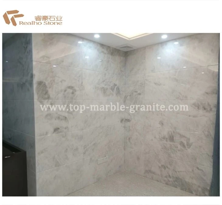 Cloudy White Marble Wall Tiles