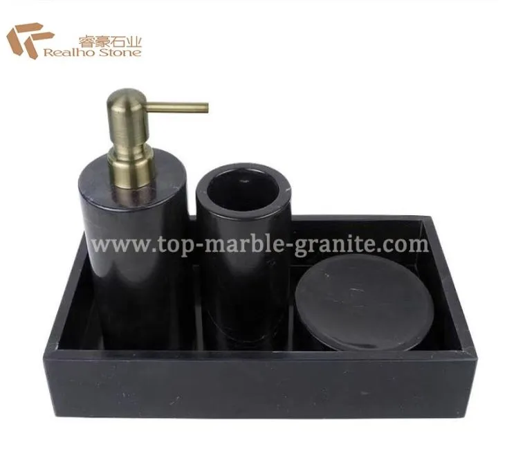 Black Marble Washing Sets
