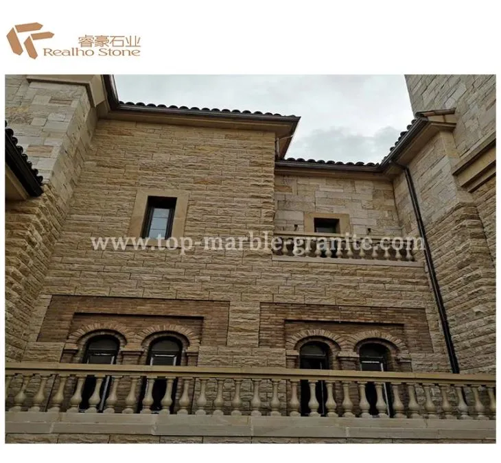 Cypress Yellow Granite Wall Stone