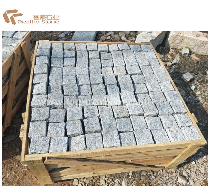 G603 Grey Granite Cobble Paving Stone