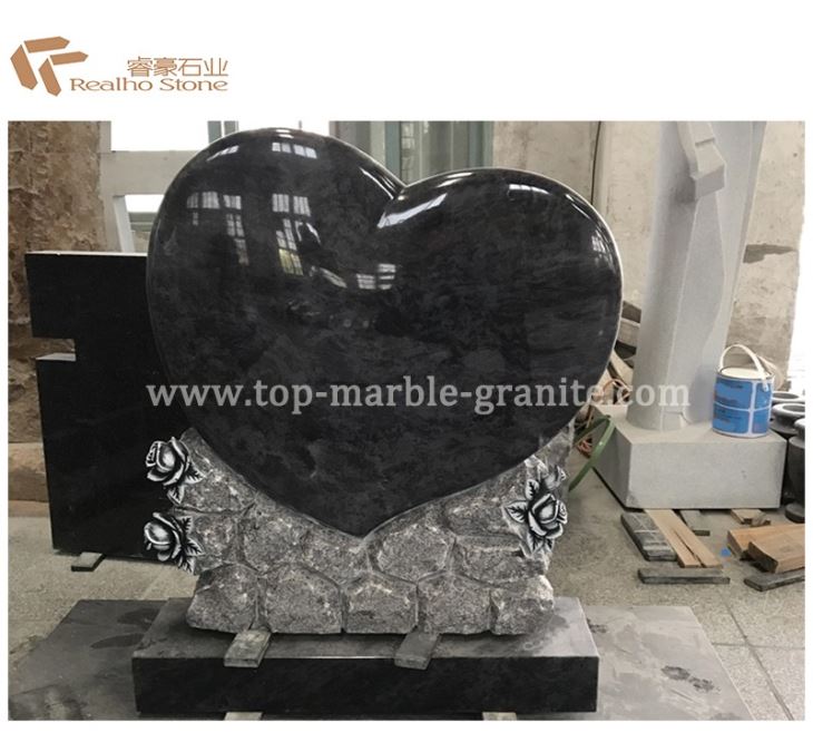 heart shape tombstone