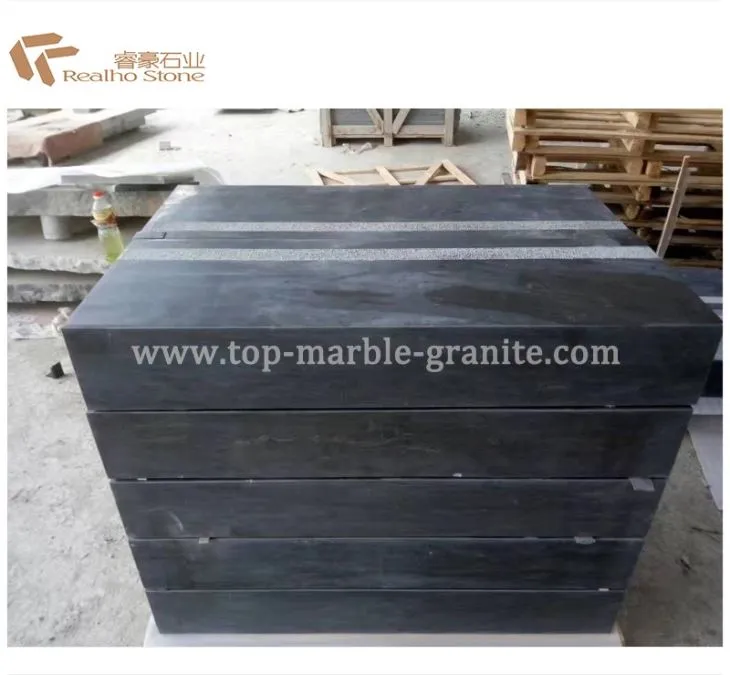 blue limestone paving