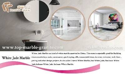 Chinese White Jade Marble on Sales Now