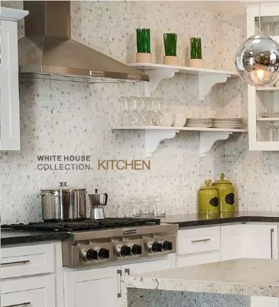 New Perspective: Natural Marble Mosaic Tiles Series