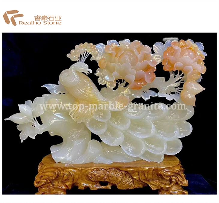 Natural Jade Stone Carvings For Sale