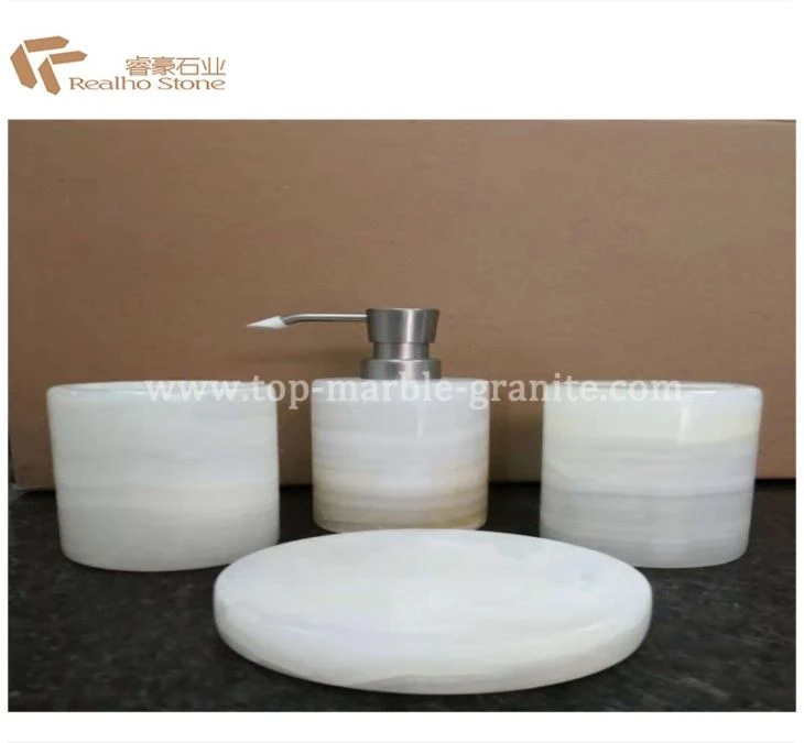 Natural Stone Bathroom Sets Accessories Marble Household