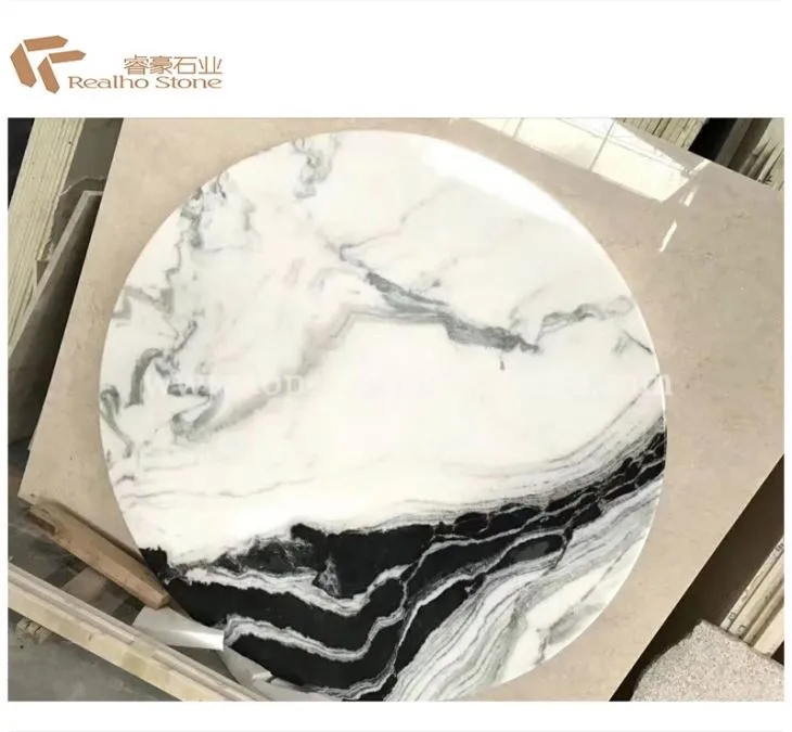dinning round table marble