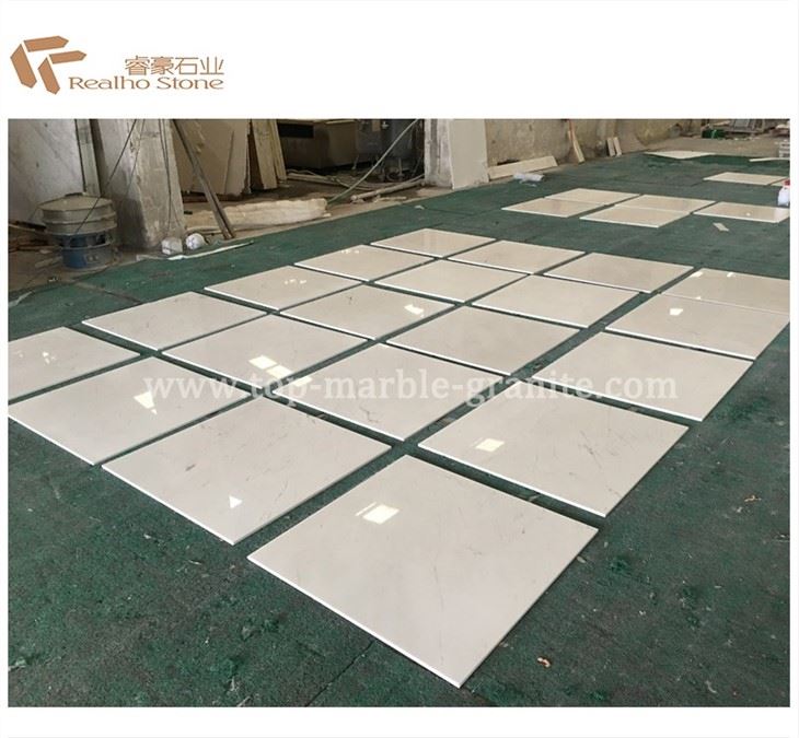 White Marble Display