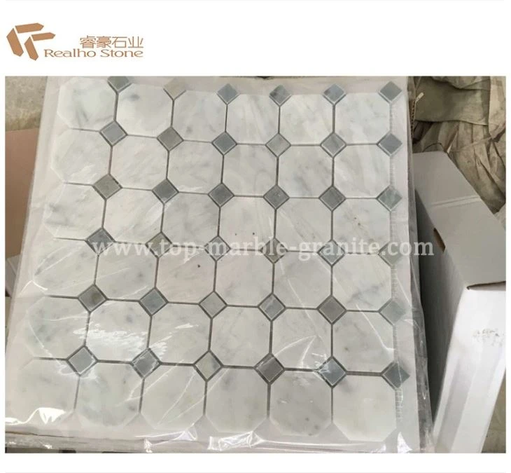 Round Marble Stone Mosaic For Backspalsh
