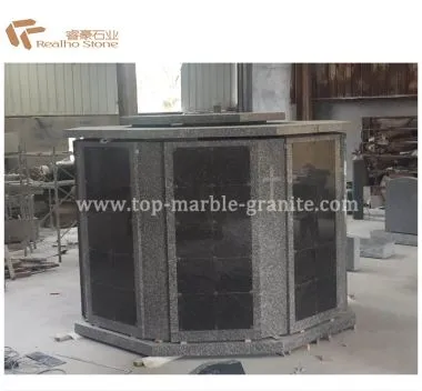Black Granite Columbarium Design