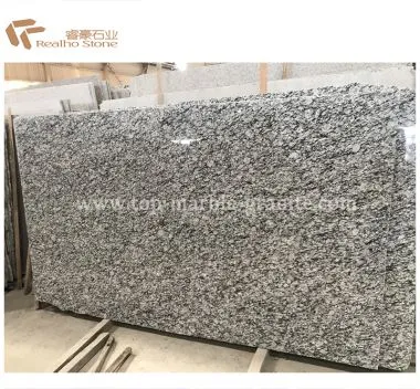 Cheap Spray White Granite Slabs