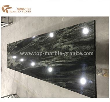 Dark Green Granite Kitchen Countertops