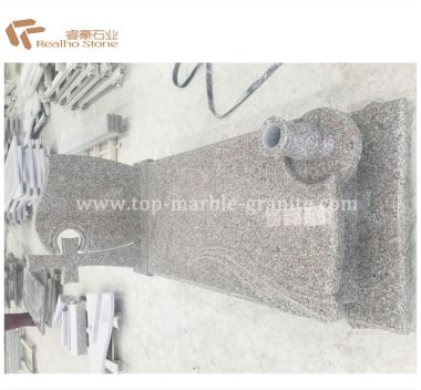 Different Tablets Granite Gravestone Cross