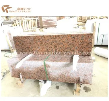 Maple Red Granite Stairs