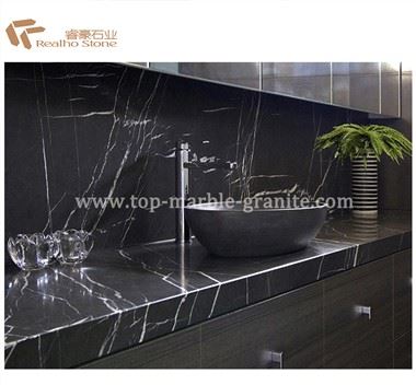 Marquina Black Marble Countertops