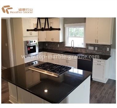 Polished Black Pearl Granite Countertop