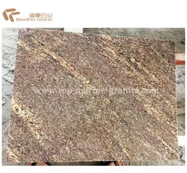 Polished Yellow Giallo California Granite Tiles