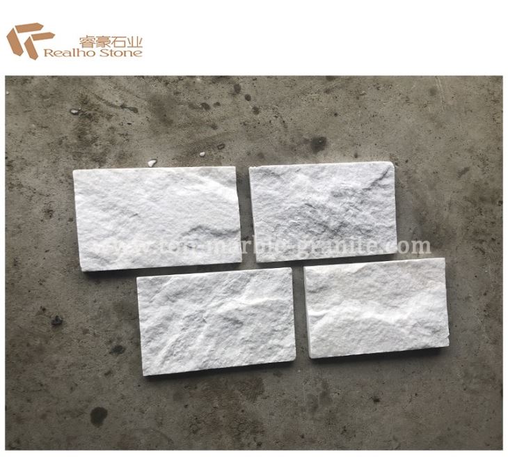 white decorative wall stone