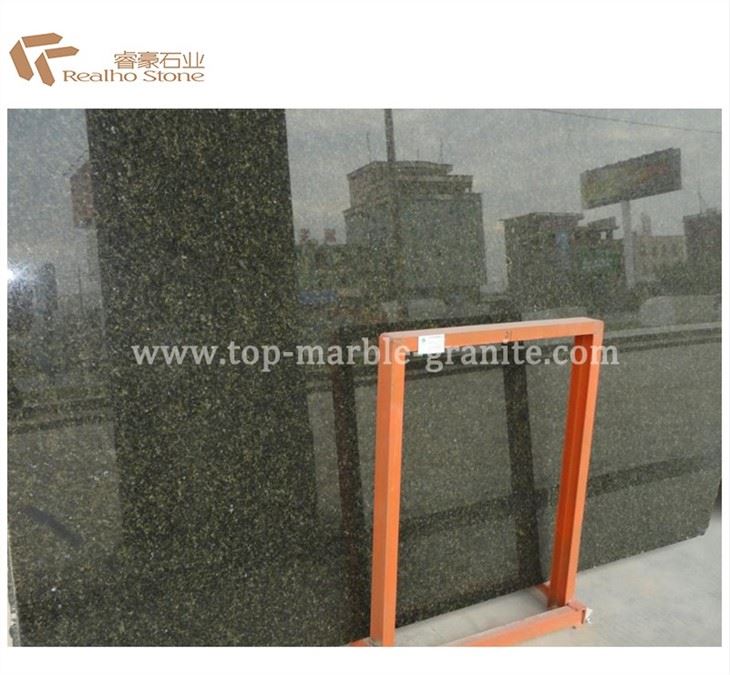 Verde Uba Tuba Granite Slabs for Tiles