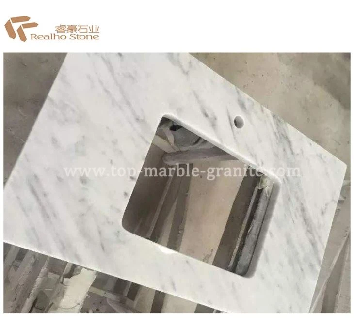 White Carrara Marble Countertops