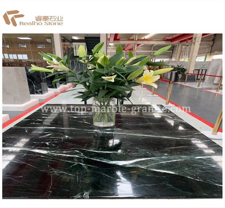 Green Marble Table