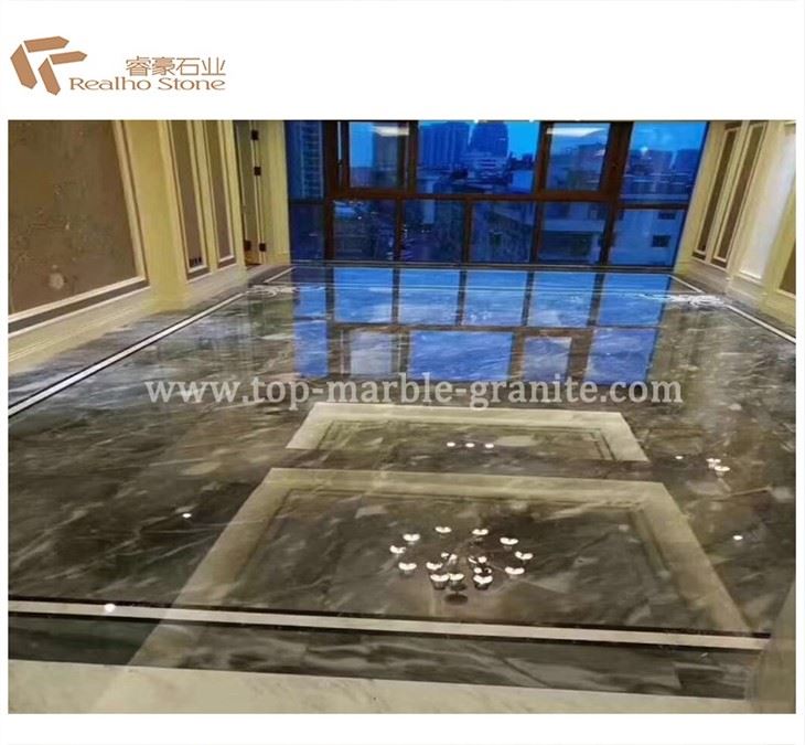 Grey Marble Floor Tile