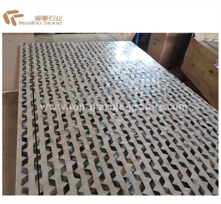 Mother Of Pearl Shell Mosaic Tile For Wall