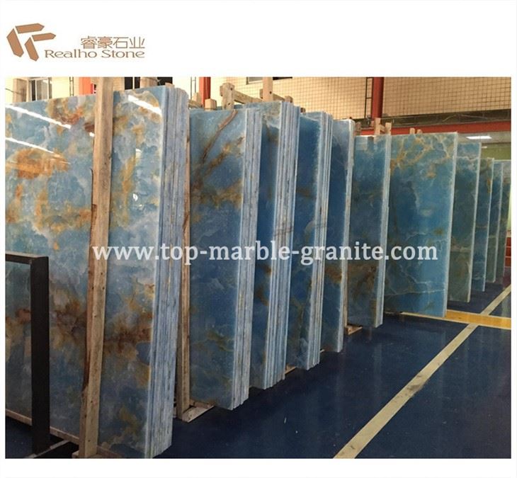 Natural Blue Onyx Slab