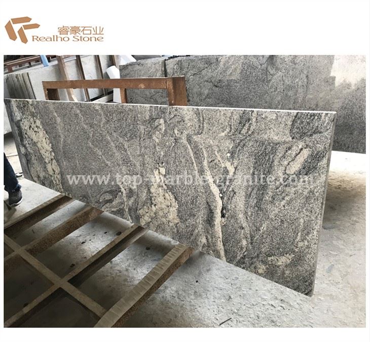 Polished China Gold Juparana Granite For Wall Floor Tiles