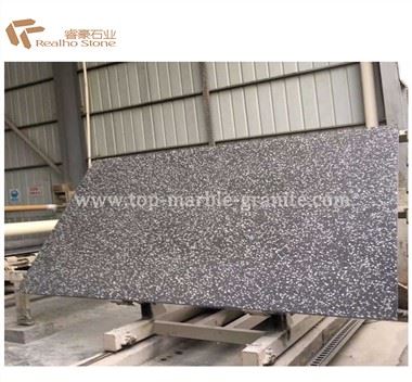 Chinese Grey Polished Terrazzo Stone For Wall Floor Tiles