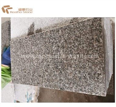 Granite Tile Of Classical Sesame Grey For Flooring