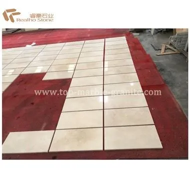 Lay-out Galala Cream Beige Marble Tiles
